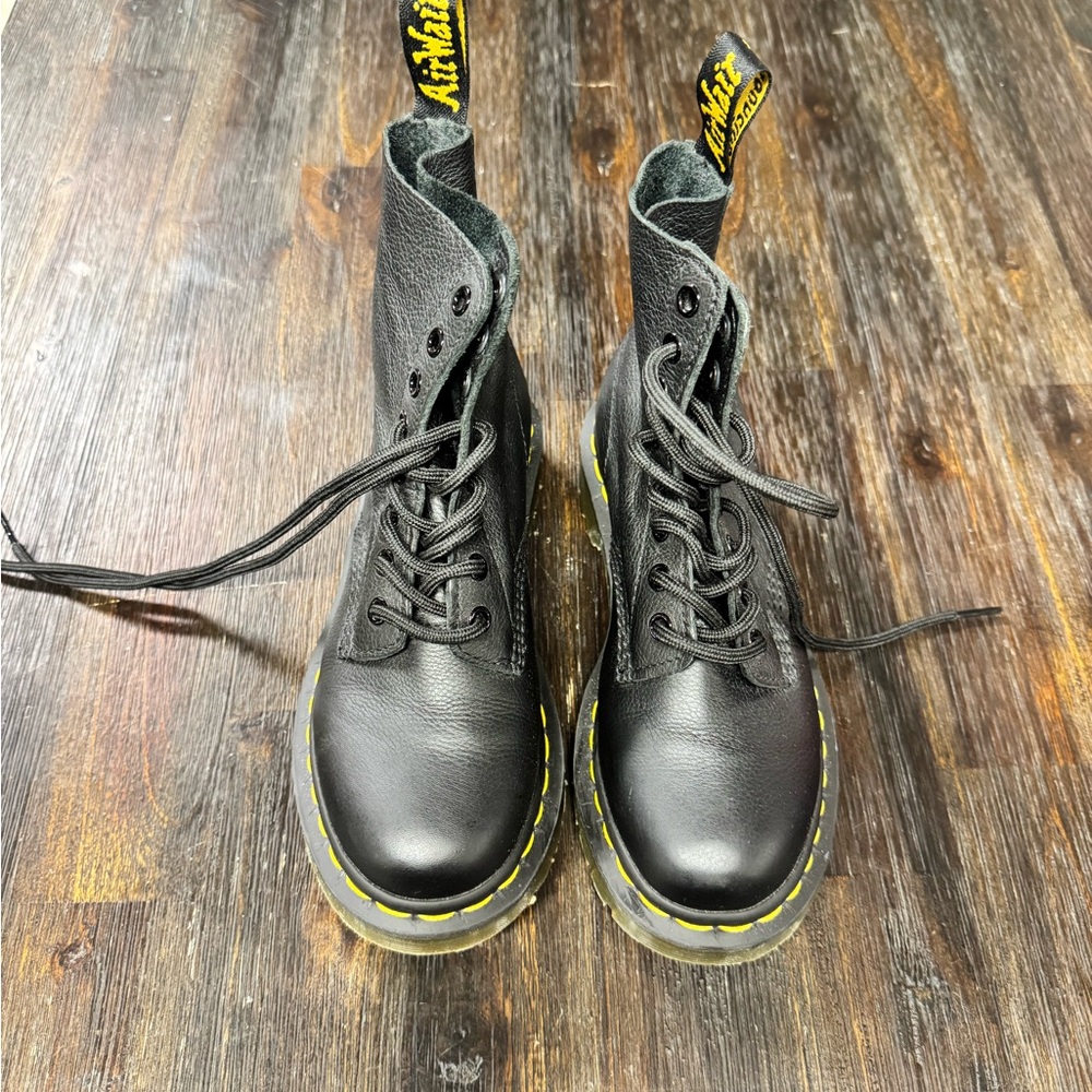 Dr. Martens Leather Lace-Up Boots